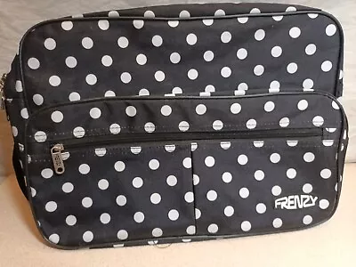 £7 • Buy Frenzy Polka Dot Holdall Bag