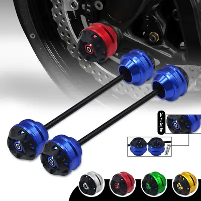 For YAMAHA TMAX560 TMAX530 Front Rear Wheel Fork Slider Axle Crash Protector Cap • $59.80