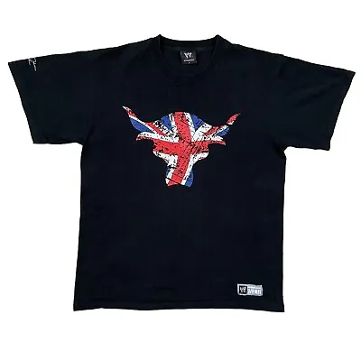 £19.95 • Buy WWE The Rock Team Bring It Mens Wrestling T Shirt Black LARGE United Kingdom