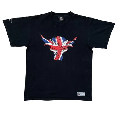 £19.95 • Buy WWE The Rock Team Bring It Mens Wrestling T Shirt Black LARGE United Kingdom