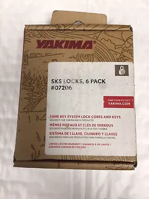 Yakima SKS Lock Cores And Control Key 5 Pack A135 • $36.99