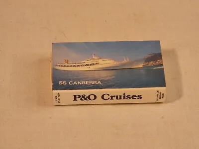 SS Canberra P&O Cruise Ship Box Of Matches (full/ Unused) • £2