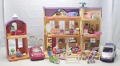 $12 • Buy Fisher Price Loving Family Home And Stable Dollhouse Sets Figure Car Table Chair