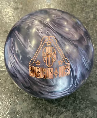 USED - 15lb Rubicon UC3 Roto Grip Bowling Ball Pearl Urethane - About 10 Games • $4.25