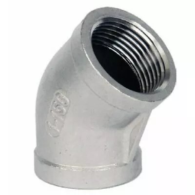 £7.31 • Buy Stainless Steel Pipe Fittings  :  Marine Grade 316  :  BSP Threaded