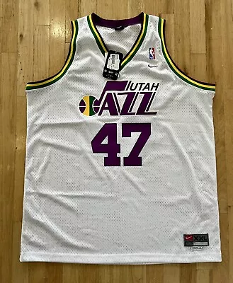 Authentic Andrei Kirilenko Vintage Utah Jazz Jersey New XXL +2 Length • $121