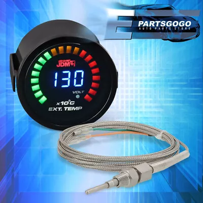 For Civic Integra 2  52MM Temperature EGT Digital LED Auto Gauge Meter • $18.99