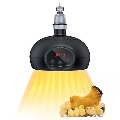 Chicken Coop Heater Lamps200W-500WOverheat ProtectionE36/E27 Bulb Light R... • $57.73