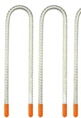 £10.49 • Buy 3 X 12  Heavy Duty Steel Storm Tent Pegs U Ground Stakes Marquee Gazebo Swing
