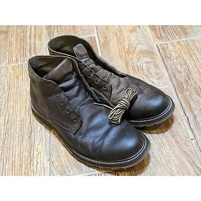 Sorel Boots Sz 10 M Brown Almond Leather Boots Shoes • $30.81