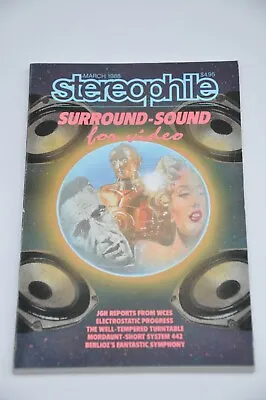 $7.99 • Buy Stereophile Magazine Volume 11 No 3 March 1988