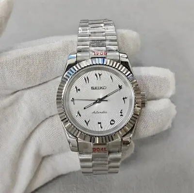 $288 • Buy Seiko Mod 39mm Datejust Custom Watch Automatic NH35A Sapphire Crystal