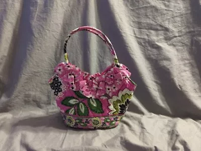 Vera Bradley  Lily  Handbag  Priscilla Pink  Pink/Black/White/Green- PRE-OWNED • $14.37