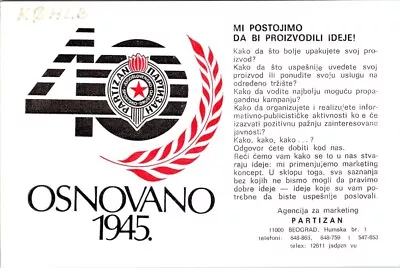 Vtg Ham Radio Cq Qsl Qso Postcard Yu1sb Osnovano Yugoslavia 1987 Op Slavko Bozic • $7.99