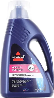 BISSELL Wash & Refresh Febreze Carpet Cleaner Shampoo | Concentrated 2x Formula • £15.50