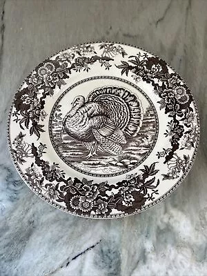 Spode Celebration Turkey Dinner Plate Porcelain Thanksgiving -retired Pattern • $39.99