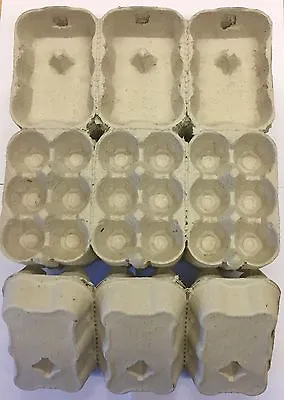 150 Half Dozen New Egg Boxes/cartons Suitable For Medium/large Chicken  Eggs   • £20.65