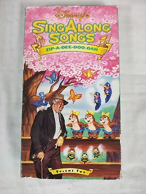 $5 • Buy Disneys Sing Along Songs - Song Of The South: Zip-A-Dee-Doo-Dah VOLUME 2 VHS