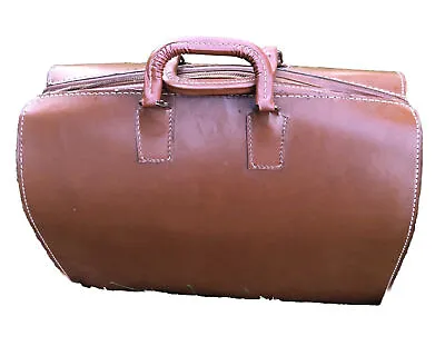 Cheney Vintage Leather Briefcase Lawyer Doctor Bag 18 (L) X 10 (W) X 12 (H) • $39