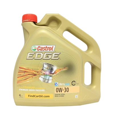 £49.95 • Buy Castrol EDGE Titanium 0W-30 0W30 Fully Synthetic Engine Oil - 4 Litre 4L