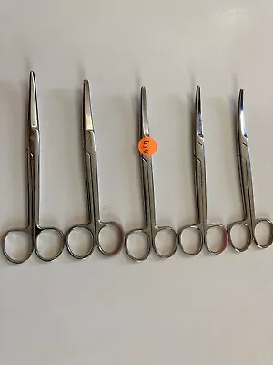 $300 • Buy Lot Of 5 V.Mueller Dissecting Scissors Cardiovascular Instrument SU1811