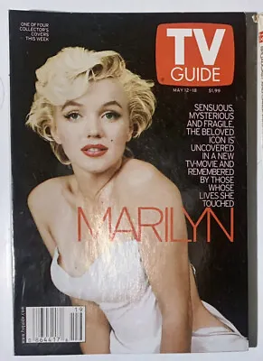 TV GUIDE Magazine Marilyn Monroe May 12-18 2001 • $4