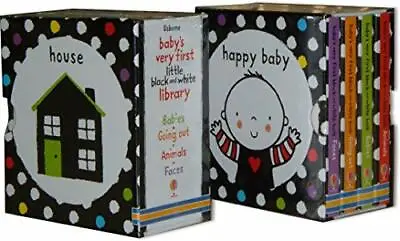 £8.48 • Buy Baby's Very First Black And White Little Library Box Set By Usborne Publishing L