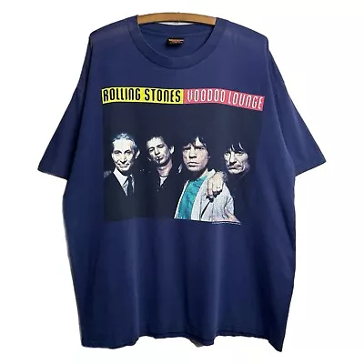 Vintage 1994 The Rolling Stones Voodoo Lounge Tour Shirt 90s USA Brockum • $79.95