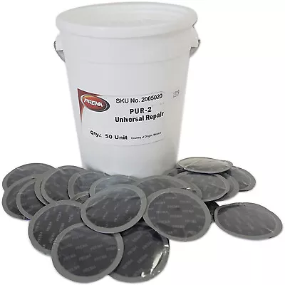 Prema PUR-2 Universal Repair 2  Tire Repair Patch Tub Of 50 • $28.95