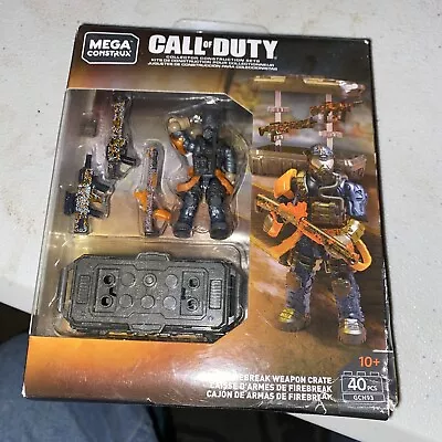 Mega Construx Call Of Duty Firebreak Weapon Crate GCN93-40 Pcs-New • $16.84