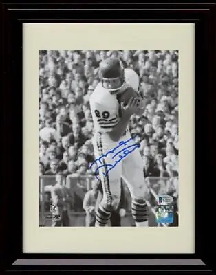 8x10 Framed Mike Ditka - Chicago Bears Autograph Promo Print - Making The Catch • $49.99