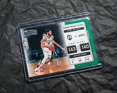 2021-22 Panini - Nba Contenders - Game Night Ticket - Jayson Tatum • £10.27