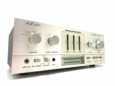 Marantz PM-400 Console Stereo Amplifier 72 Watts RMS Vintage 1980 Work Good Look • $513.37