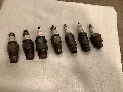 Vintage Antique Spark Plugs Lot 6 Different Champion 1 AC  Great Collection • $26