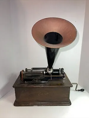 Edison Home Phonograph Model A With Witches Hat Horn • $650