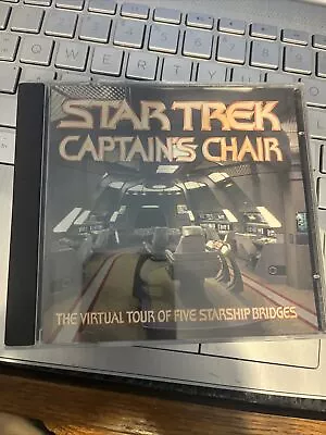 Star Trek Captain's Chair (Windows/Mac 1997) Very Good • $6