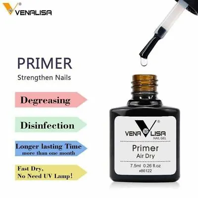 VENALISA Nail Prep Dehydrator & Acid-Free Primer For Acrylic And Gel Nail Polish • £4.29