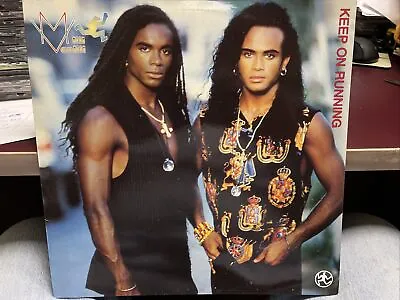 Milli Vanilli KEEP ON RUNNING THE END OF THE GOOD TIMES 12  1990 HANSA 613813 • $24.99