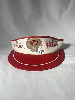 Vintage San Francisco 49Ers Snapback Visor Hat Nos • $10