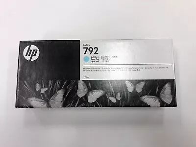 2020 HP 792 Light Cyan Latex Ink Cartridge DESIGNJET L26500 L28500 260 280 • $120