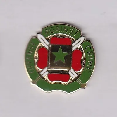 US Army 4th MILITARY POLICE GROUP MP Crest DUI Badge C/b G-23 • $5