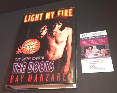 THE DOORS Ray Manzarek SIGNED Light My Fire Book JSA COA • $623.38