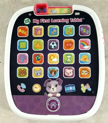 LeapFrog My First Learning Tablet Violet Exclusive Purple Children's Toy • $6.06