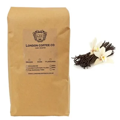 £24.99 • Buy French Vanilla Flavoured Coffee (100% Arabica) London Coffee Co Roasted In UK!