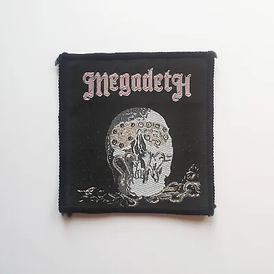 Megadeth Killing Is My Business OG 80's Woven Patch Vintage Rare! • $32