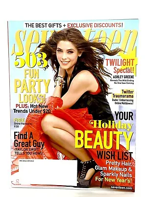 Seventeen Magazine Holiday Beauty Dec 2012/Jan 2013 Ashley Greene • $12.53