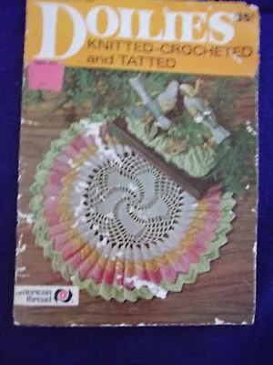 Vintage American Star Book # 228  Doilies Knitted-crocheted-tatted Pattern Book • $9.99