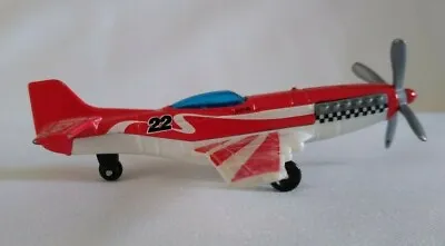 Matchbox Stunt Plane Diecast/plastic Vintage Red Plane 2007 Mattel • £6.99