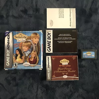 Suite Life Of Zack & Cody: Tipton Caper | Nintendo Game Boy Advance CIB • $10.99