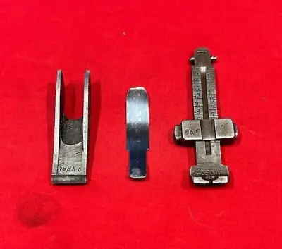 WWI WWII Mauser Rear Sight Assembly - Ladder Ramp & Spring Matching Serial #'s • $24.50